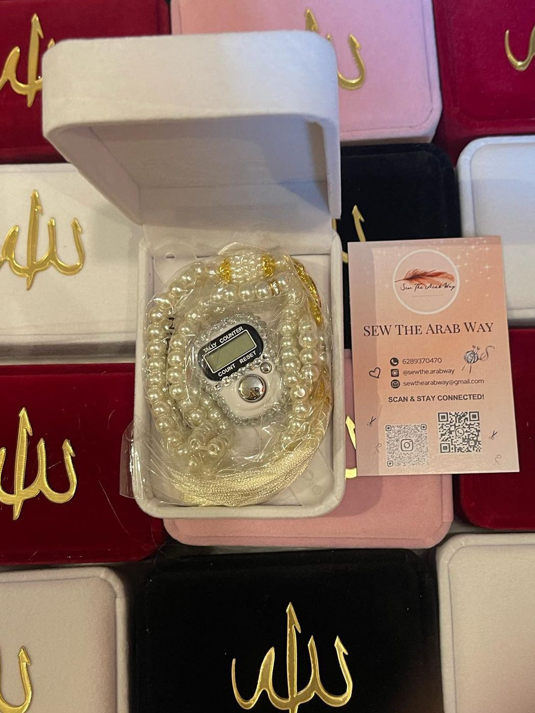 Velvet Tasbih Box