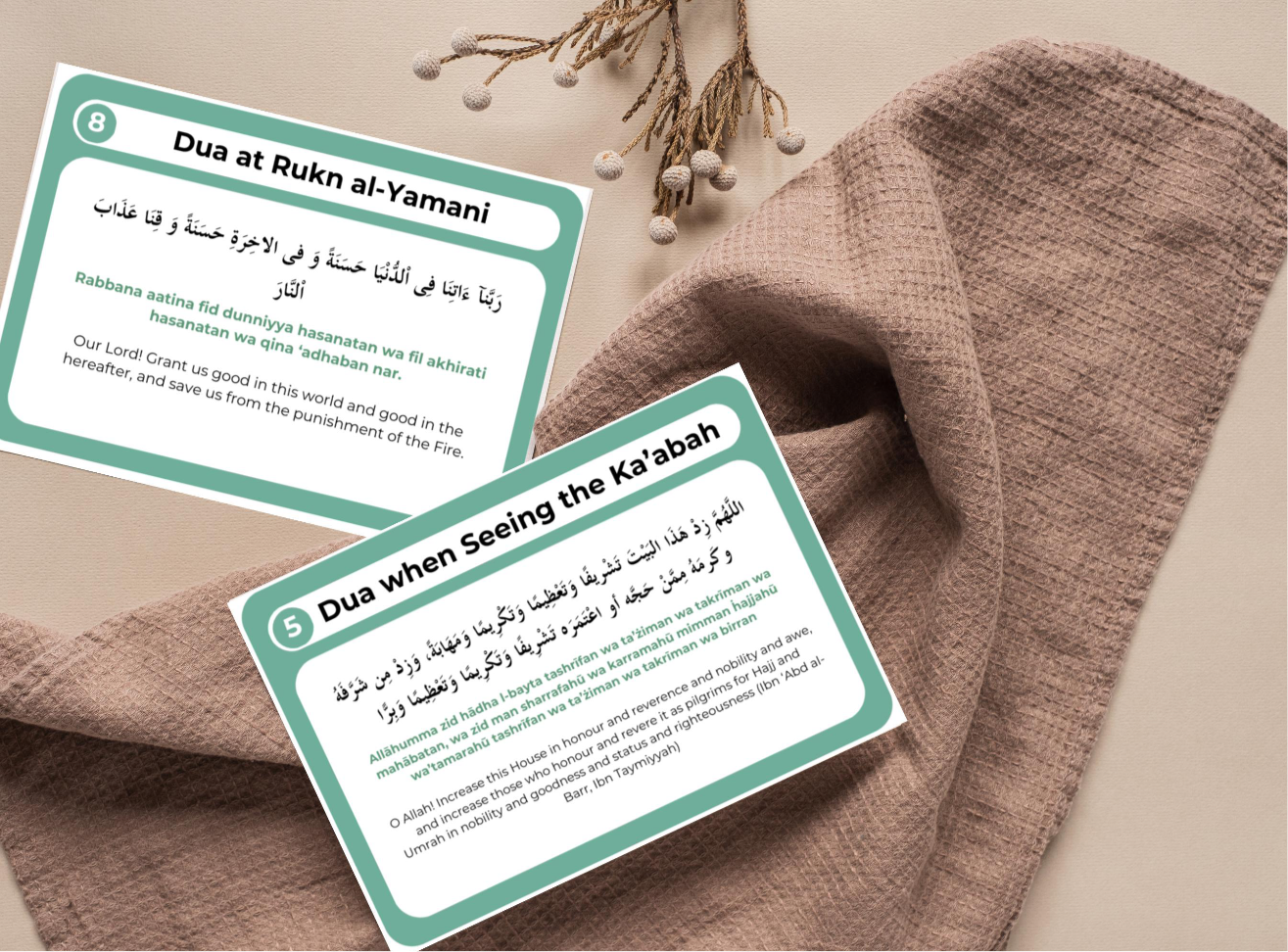 Hajj Flash Card 40+ Cards