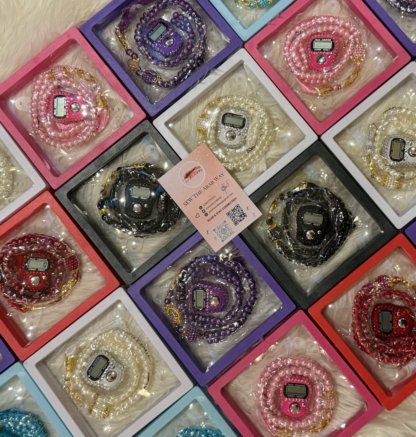 Transparent Tasbih Box