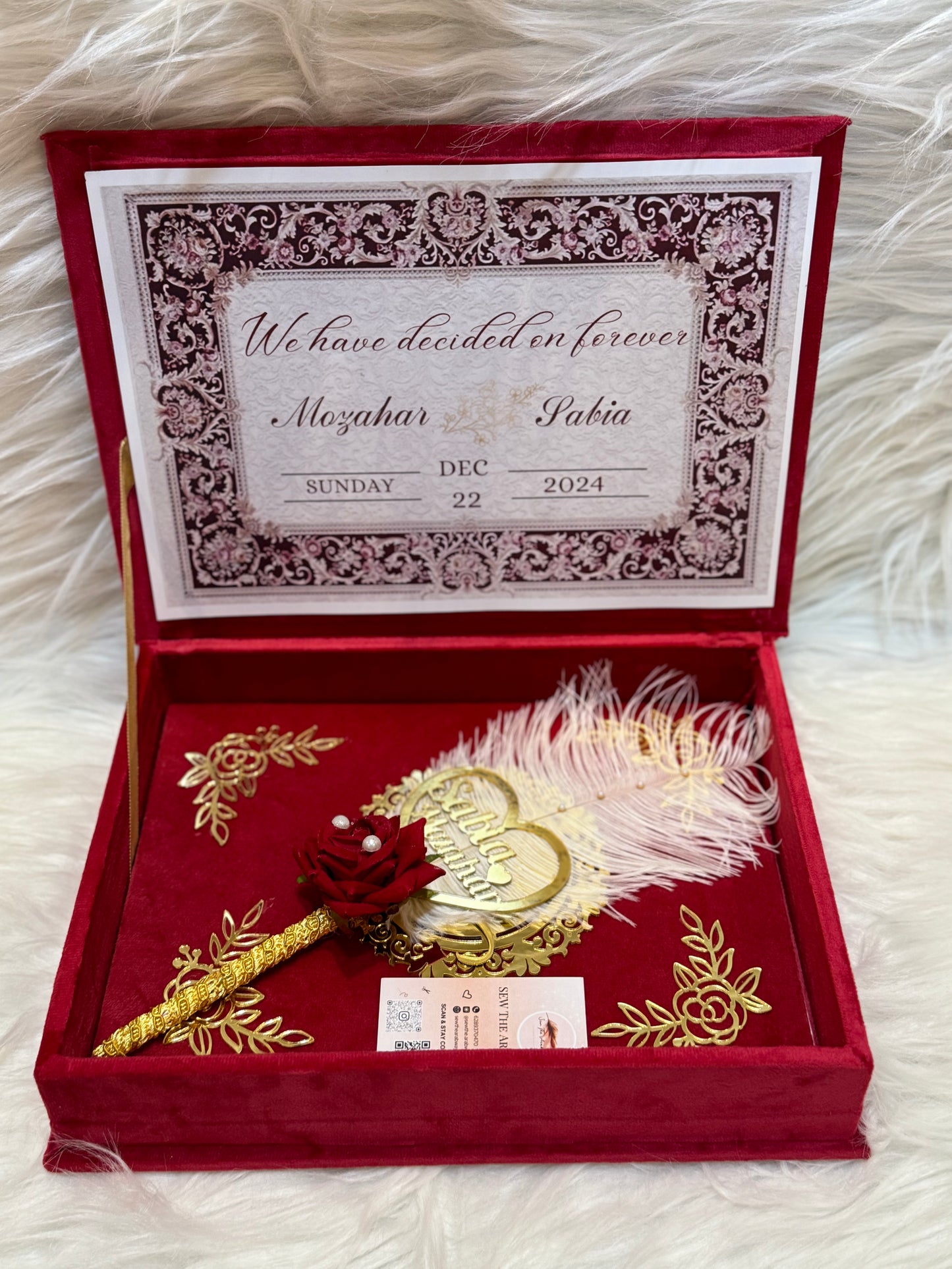 Luxury Nikah Box