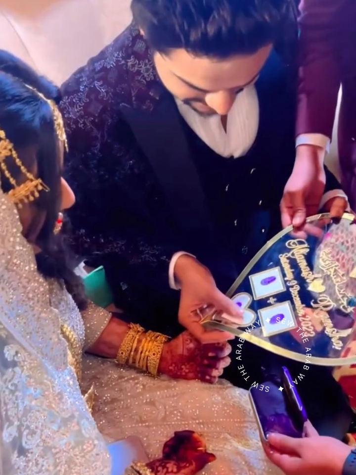 Nikah Thumb Print Board