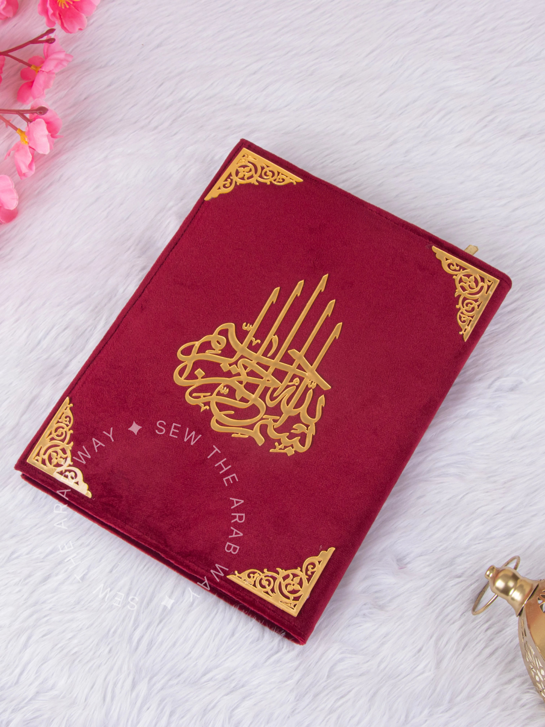 Customized Premium Velvet Quran