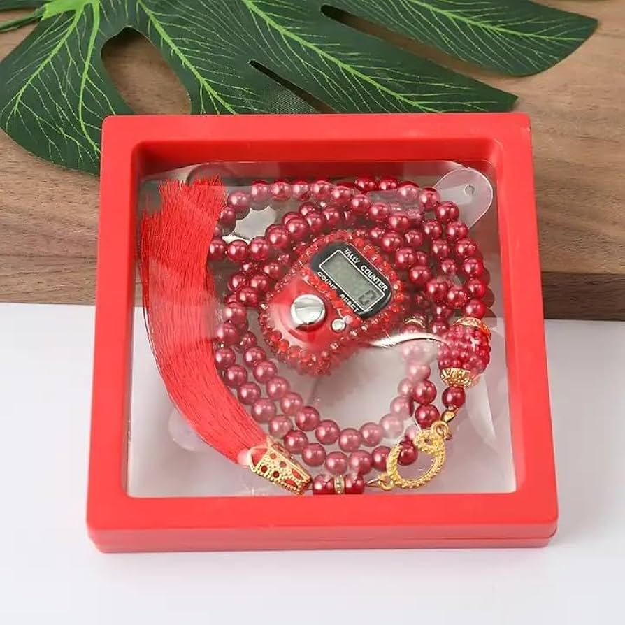 Transparent Tasbih Box