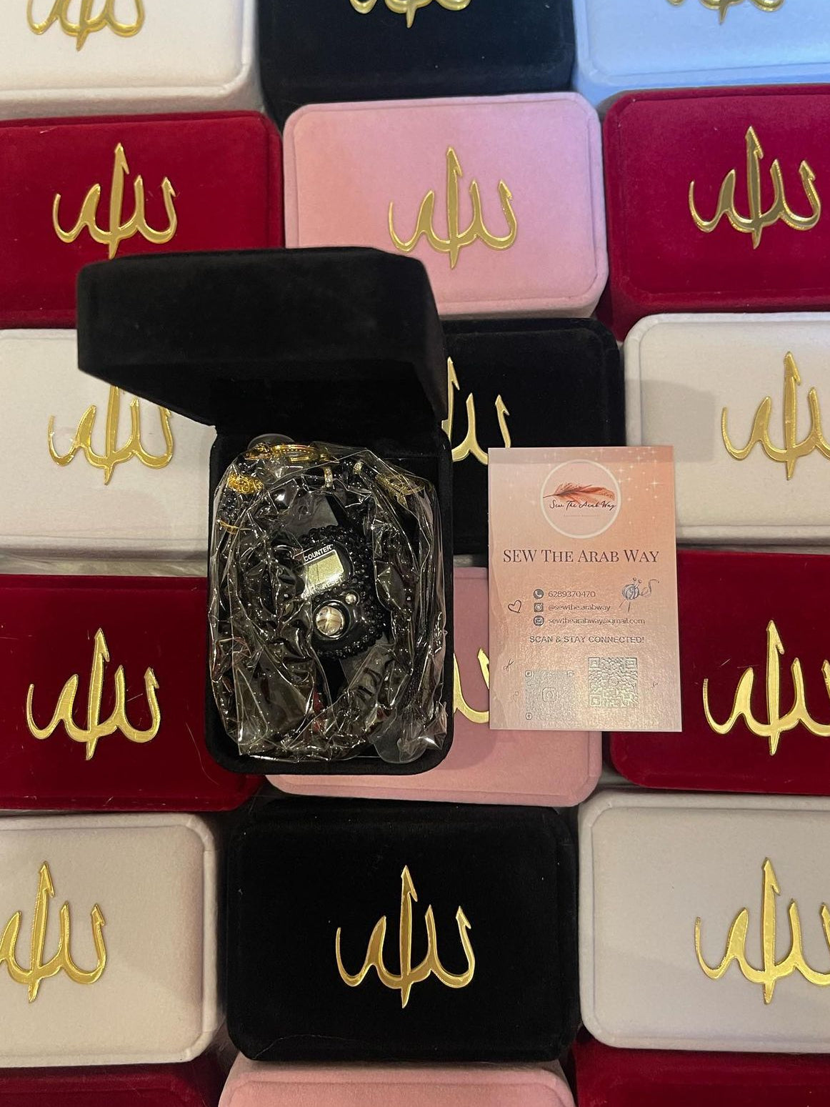 Velvet Tasbih Box