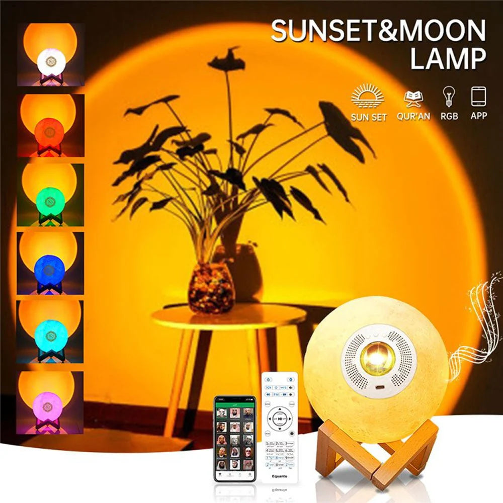 Moon Speaker Lamp