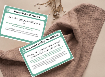 Hajj Flash Card 40+ Cards