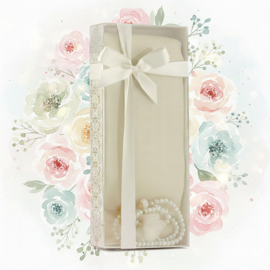 Turkish Souvenir Shawl & Prayer Beads Set