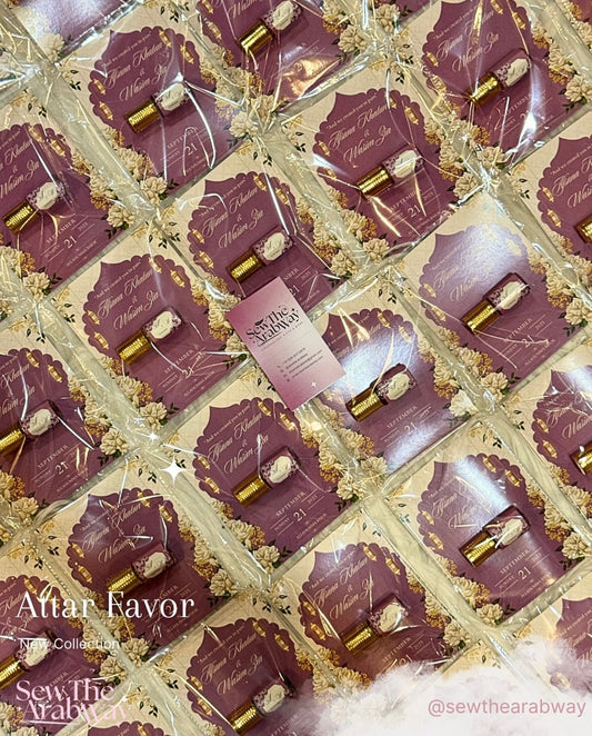 Attar Cards Return Favors