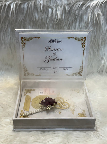 Luxury Nikah Box