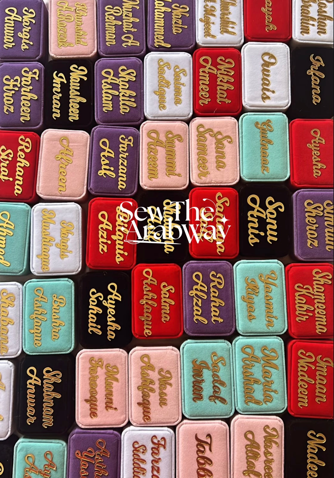 Velvet Tasbih Box